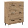 vidaXL Schubladenschrank 66 x 34,5 x 89,5 cm Holzwerkstoff