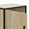 vidaXL Nachttische 2 Stk. Sonoma-Eiche 40x31x50cm Holzwerkstoff Metall