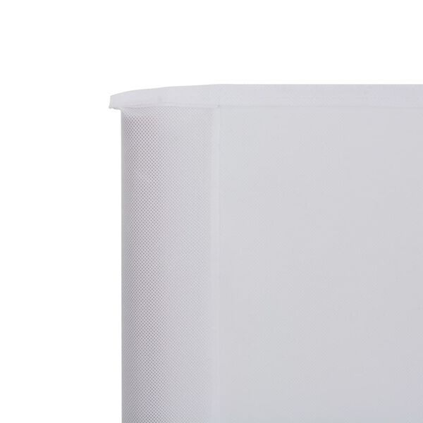 vidaXL 5-teiliges Windschutzgewebe 600 x 120 cm Sandwei&szlig;