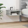 vidaXL Nachttisch Graues Sonoma 40 x 31 x 15 cm Holzwerkstoff