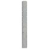 vidaXL Zaunpfosten 20 Stk. Silbern 180 cm Verzinkter Stahl