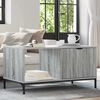 vidaXL Couchtisch Graues Sonoma 90 x 49 x 46 cm Holzwerkstoff