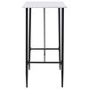 vidaXL 5-tlg. Bar-Set Kunststoff Schwarz