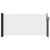 vidaXL Seitenmarkise Ausziehbar Wei&szlig; 100x300 cm