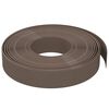 vidaXL Rasenkante Braun 10 m 10 cm Polyethylen