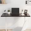 vidaXL Tischplatte 100x40x2 cm Massivholz Eiche Behandelt Baumkante
