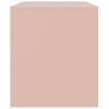 vidaXL TV-Schr&auml;nke 2 Stk. Rosa 67x39x44 cm Stahl