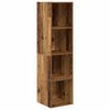 vidaXL TV-Schrankset Wandmontiert 4 pcs Altholz Holzwerkstoff