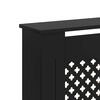 vidaXL Heizk&ouml;rperverkleidung Schwarz 172x19x81,5 cm MDF