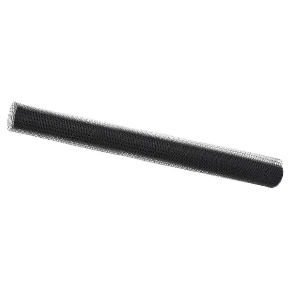 vidaXL Hexagonzaun Grau 1.6 x 25 m PVC