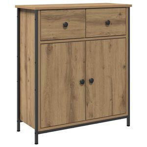 vidaXL Sideboard Artisan-Eiche 70x30x80 cm Holzwerkstoff