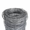 vidaXL Gartenzaun Verzinkter Stahl 50 m 80 cm