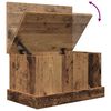 vidaXL Truhe Altholz-Optik 30x50x28 cm Holzwerkstoff
