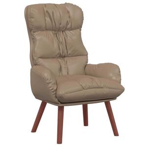 vidaXL Sessel Cappuccino 69 x 74 x 93 cm Kunstleder