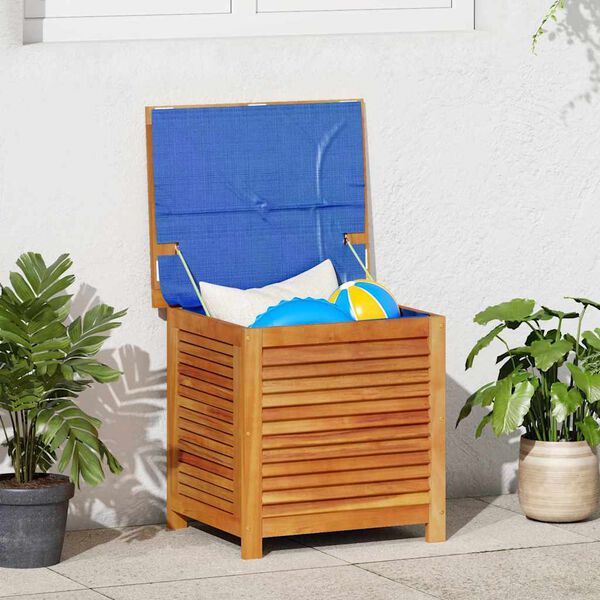 vidaXL Gartenbox mit L&uuml;ftungsschlitzen 60x50x56 cm Massivholz Akazie