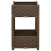 vidaXL Hochbeet 40x40x71 cm Polypropylen