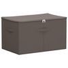 vidaXL Aufbewahrungsbox Vliesstoff 60 x 43 x 35 cm 90,3 L Grau
