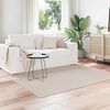 vidaXL Bereichsteppiche Quadratisch HUARTE Creme 120 x 120 cm