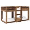 vidaXL Etagenbett f&uuml;r Kinder Altholz 100 x 200 cm Holzwerkstoff