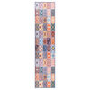 vidaXL Teppichl&auml;ufer Mosaik 80x350 cm