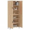 vidaXL Highboard Sonoma-Eiche 69,5x34x180 cm Holzwerkstoff