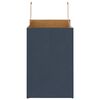 vidaXL Papiertragetaschen 50 Stk. mit Henkeln Blau 26x17x25 cm