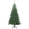 vidaXL Weihnachtsbaum mit 300 LEDs mit Ständer Grün 240 cm PVC