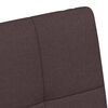 vidaXL Esszimmerst&uuml;hle mit Rollen 2 pcs Dunkelbraun 58 x 65 x 94 cm
