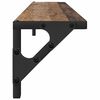 vidaXL Wandregale 2 pcs Altholz 80 x 15 x 15,5 cm Holzwerkstoff