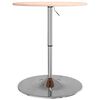 vidaXL Bartisch &Oslash;60x89,5 cm Massivholz Eiche