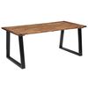 vidaXL Esstisch Massivholz Akazie 180 x 90 cm