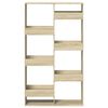 vidaXL B&uuml;cherregal Sonoma-Eiche 100x33x175 cm Holzwerkstoff