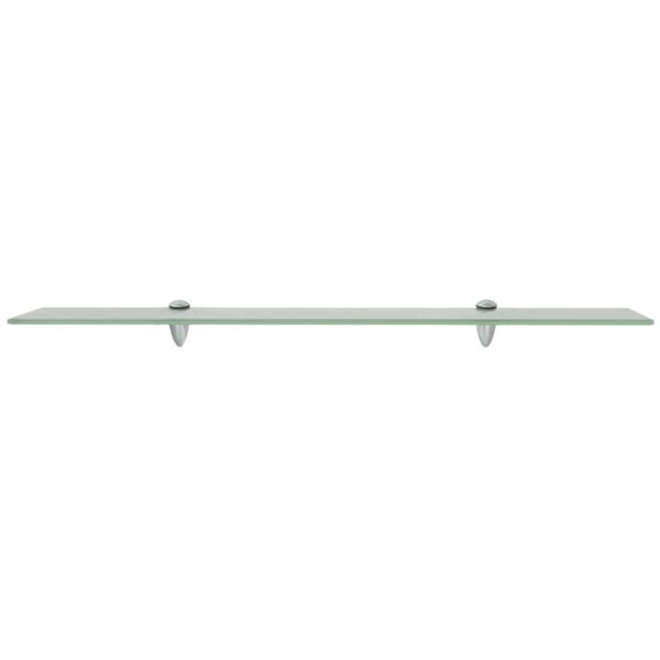 vidaXL Schwebendes Regal Glas 80x20 cm 8 mm