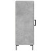 vidaXL Sideboard Betongrau 34,5x34x90 cm Holzwerkstoff
