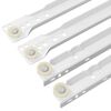 vidaXL Schubladenschiene 2 pcs Wei&szlig; 450 mm Stahl