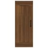 vidaXL H&auml;ngeschrank Braun Eichen-Optik 35x34x90 cm Holzwerkstoff