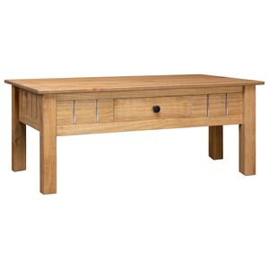 vidaXL Couchtisch 100x60x43,5 cm Massivholz Panama-Kiefer