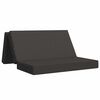 vidaXL Klappsofa Bett 140 x 67 x 45 cm Dunkelgrau