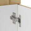 vidaXL K&uuml;chen-Unterschrank Lucca Sonoma-Eiche Holzwerkstoff