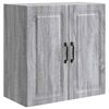 vidaXL Wandschrank 59 x 31 x 60 cm Holzwerkstoff Sonoma-Grau