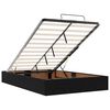 vidaXL Ottoman-Bett ohne Matratze Schwarz 120x190 cm Samt