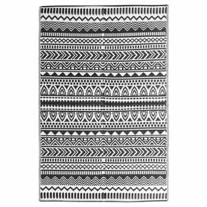 vidaXL Outdoor-Teppich ARAKIL Schwarz 160x230 cm PP
