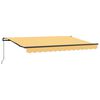 vidaXL Einziehbare Markise Sand 4 x 2 m Stoff