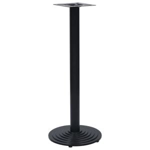 vidaXL Bistrotisch-Gestell Schwarz &Oslash;43x107 cm Gusseisen