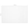 vidaXL Tischfolie Matt 140x90 cm 1,6 mm PVC
