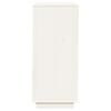 vidaXL Schuhschrank Weiß 35x35x80 cm Massivholz Kiefer
