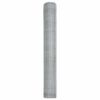 vidaXL Hexagonzaun Silber 1,2 x 100 m Verzinkter Stahl
