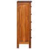 vidaXL Sideboard 45x35x110 cm Teak Massivholz
