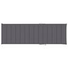 vidaXL Klappbare Sonnenliege mit Auflage Akazie Massivholz