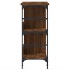 vidaXL Sideboard Braun Eichen-Optik 102x32x73,5 cm Holzwerkstoff